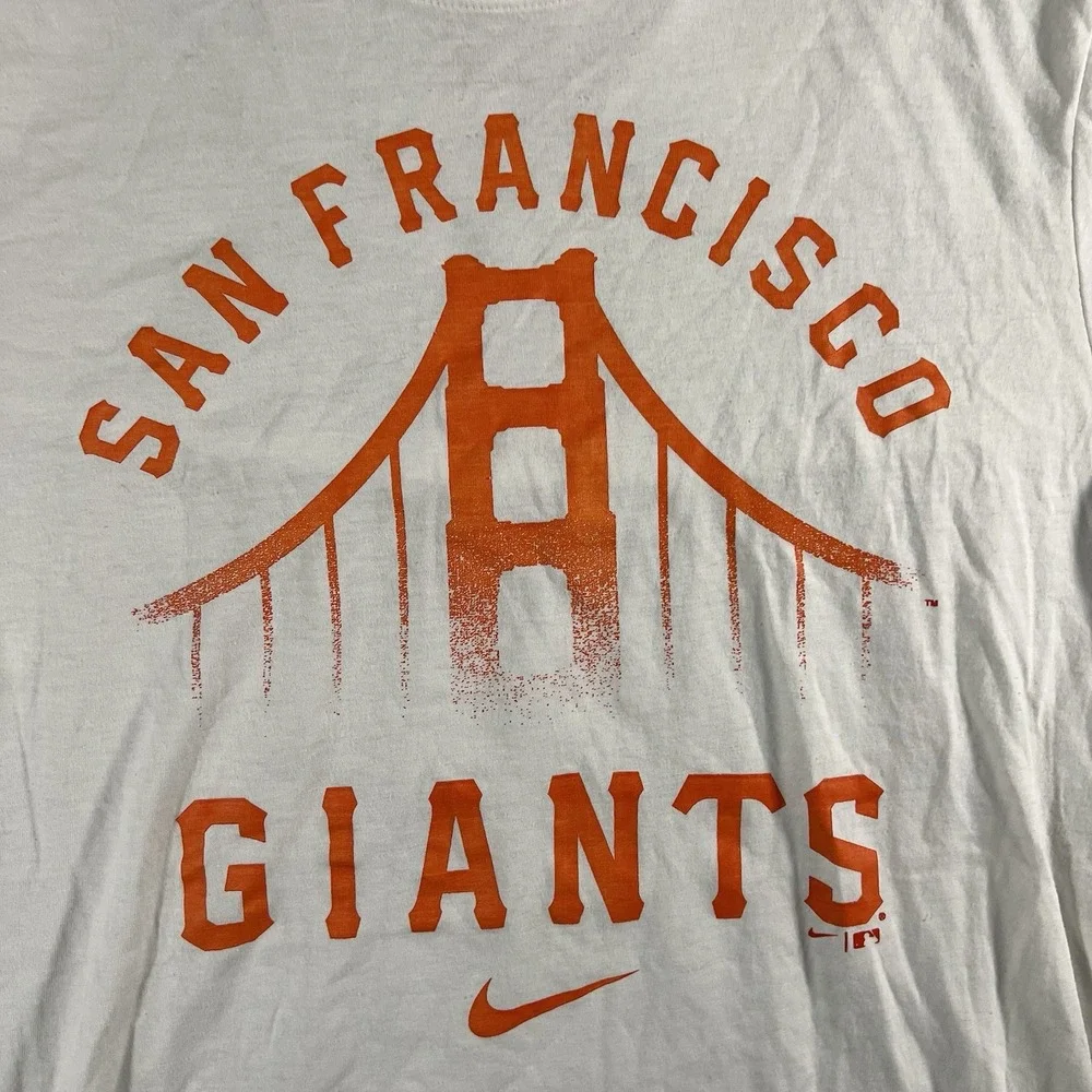 Nike San Francisco Giants Graphic T Shirt White Men's Large MLB Baseball